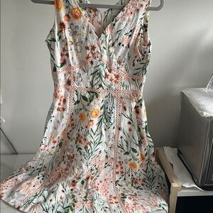 Calvin Klein Multicolor Floral Midi Dress